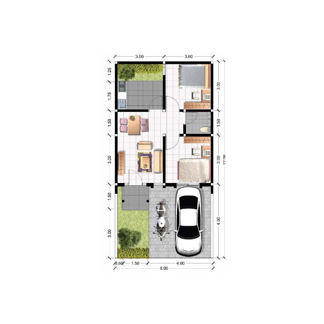 Layout Rumah